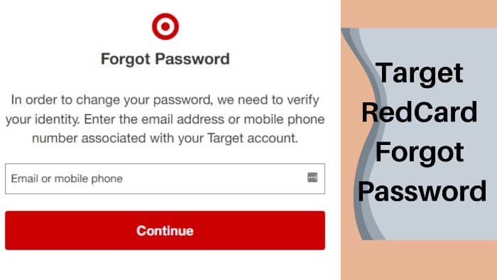 Target-Redcard-Forgot-Password