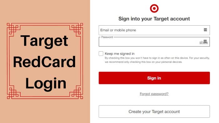 Target-Redcard-Login